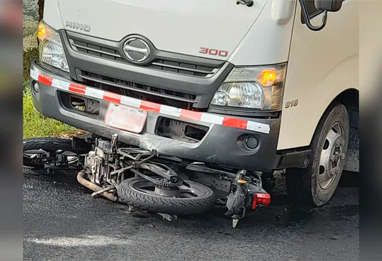 chofer de camion arrollo