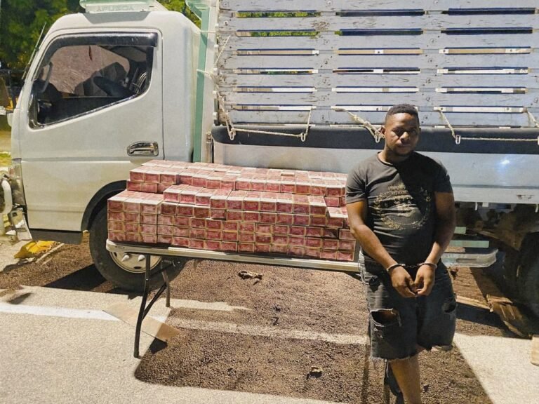 incautan cargamento de cigarrillos