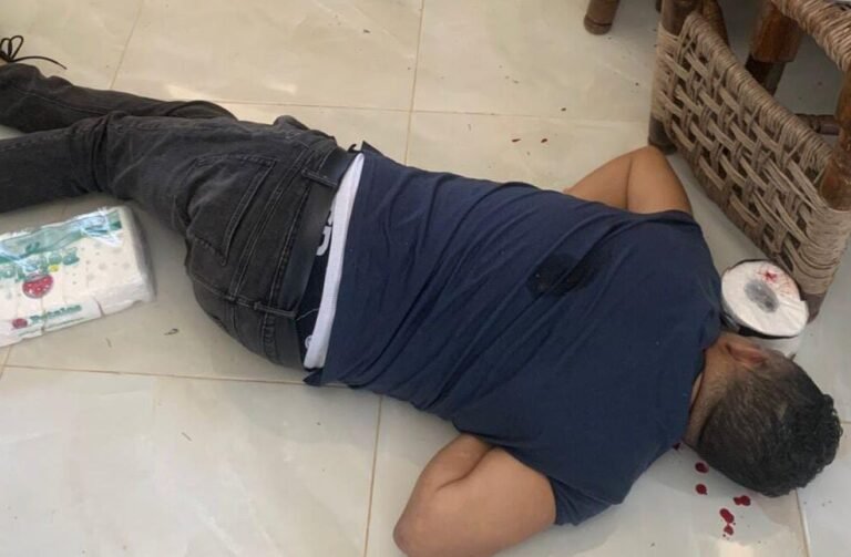 lo matan a tiros