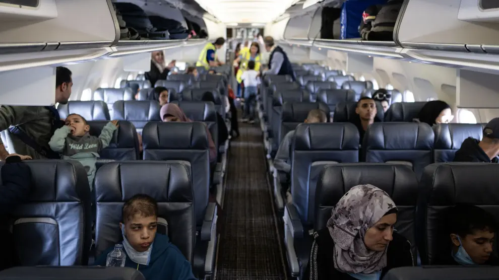 niños palestinos llegan a españa