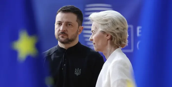 zelens y von der leyen