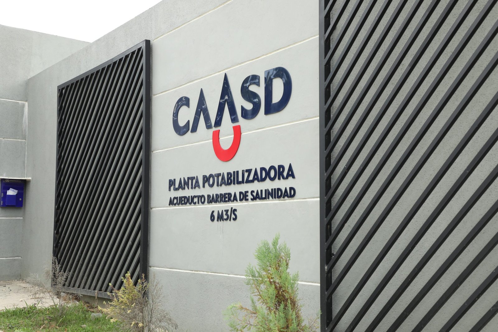 caasd planta potabilizadora fachada