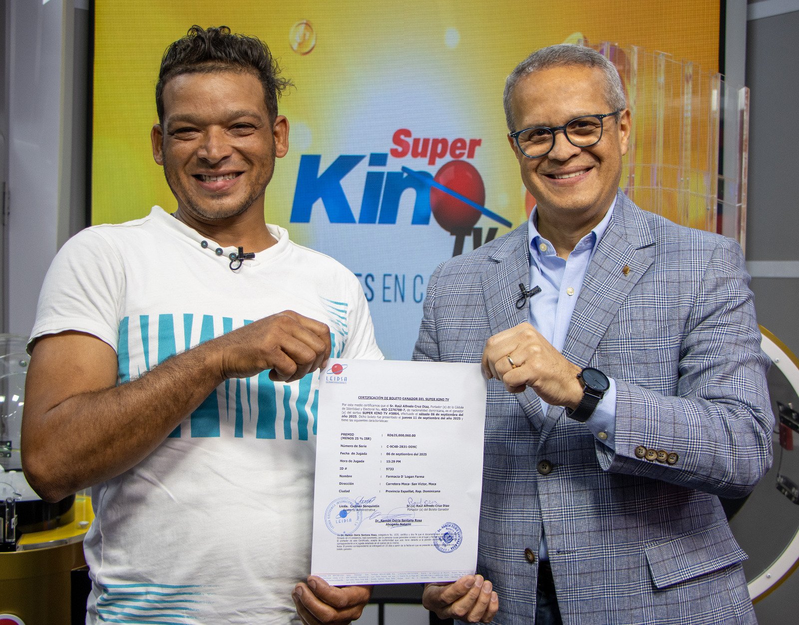 mecanico gana 25 millones