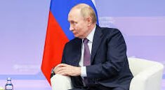 putin en solitario