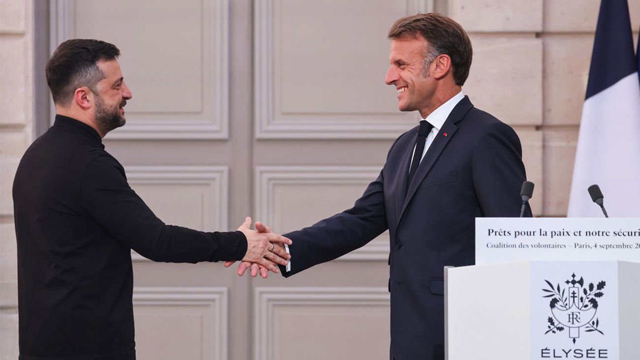 zelenski y macron
