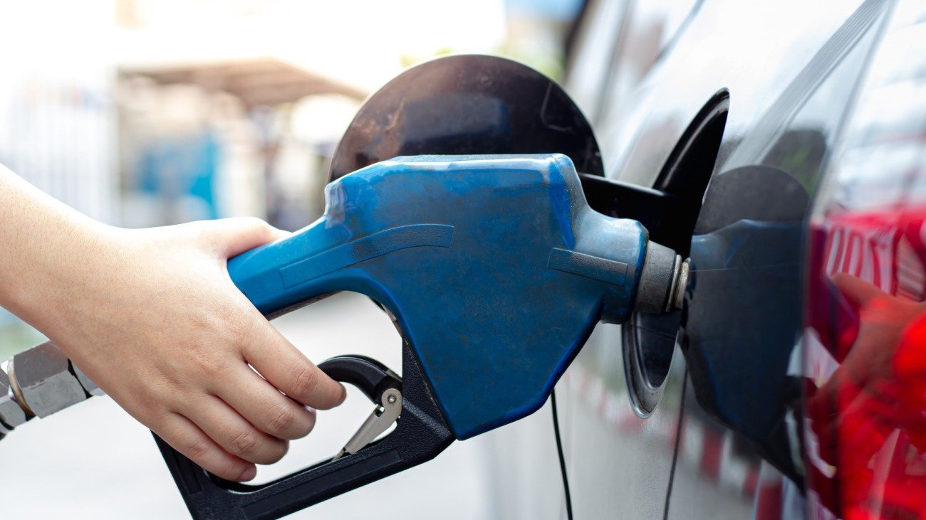 el tanque de gasolina