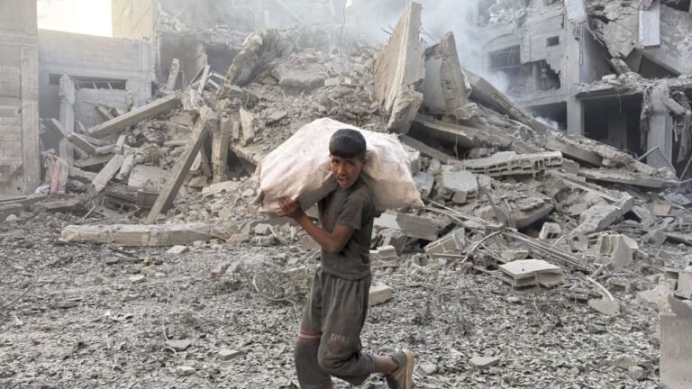 israel suspende entrada de ayuda a gaza