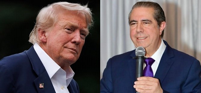 javier garcia valora a trump