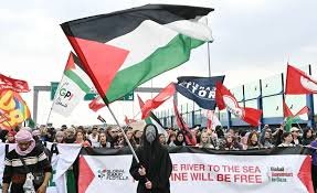 manifestaciones por palestina