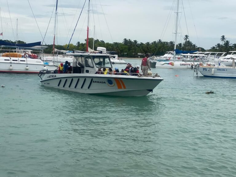 mide evacua isla saona