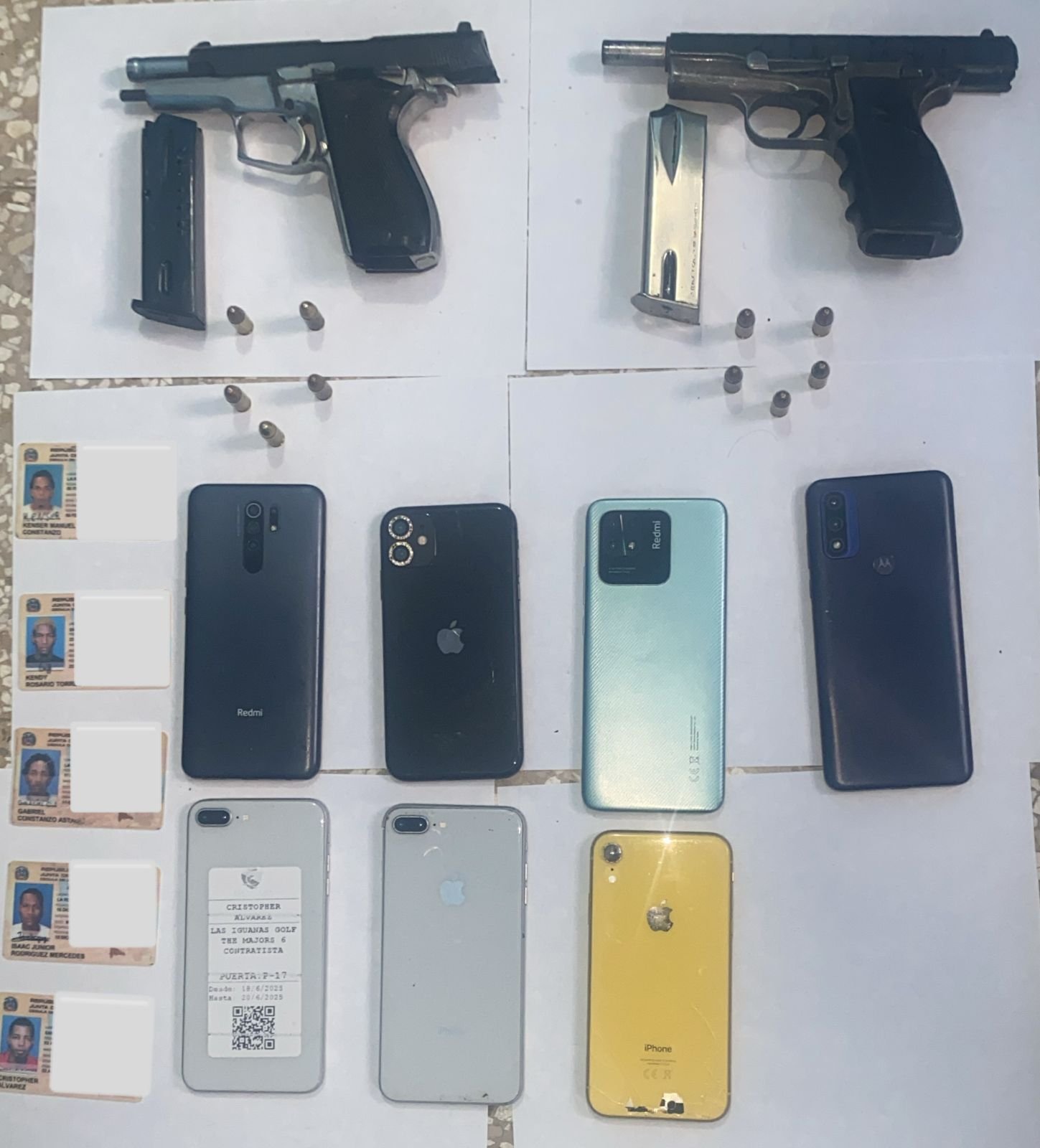 porte ilegal de armas