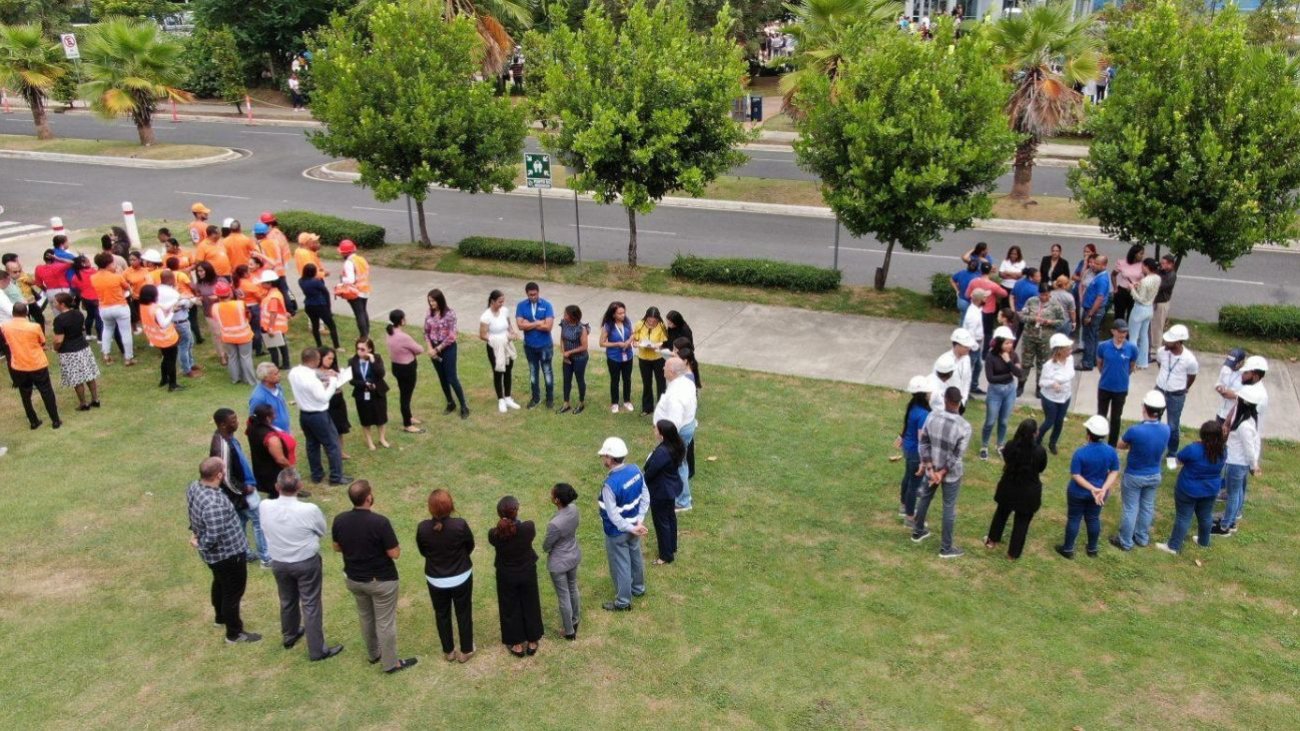 simulacro de terremoto
