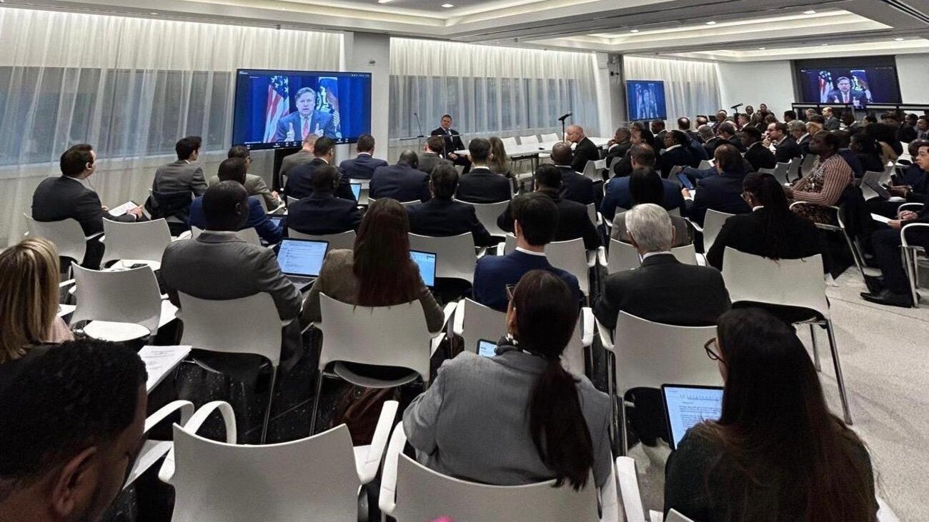 RD en conferencia internacional