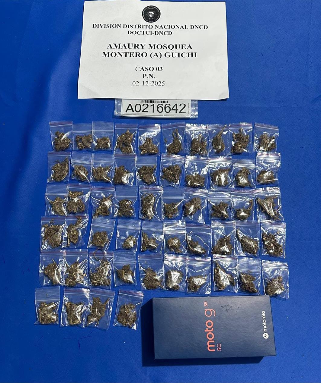 combaten trafico de droga