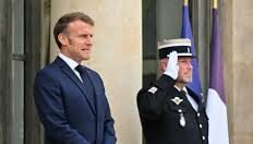 la vajilla de macron