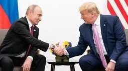 putin y trump en son de paz