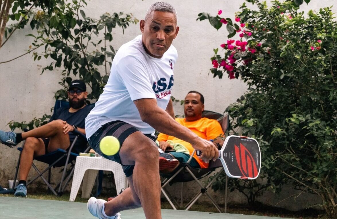 Luis Veras ejecutando