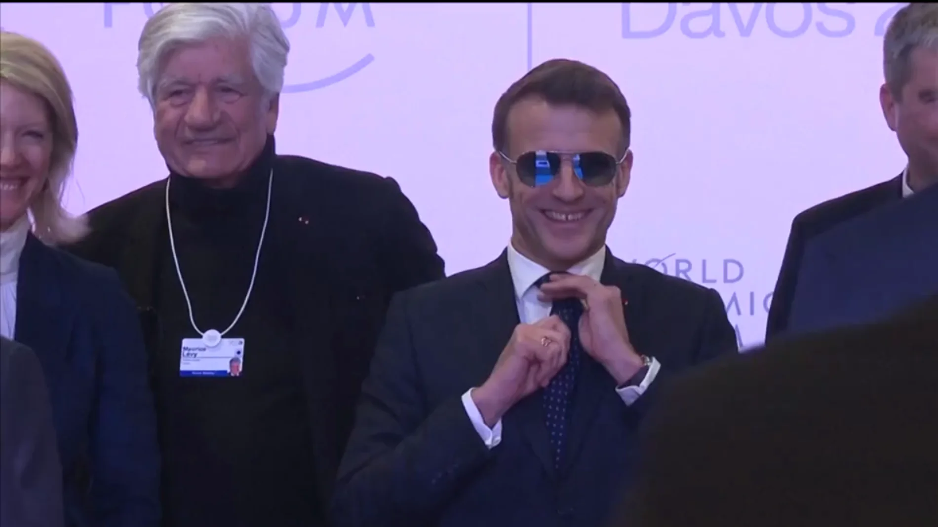 las gafas de macron