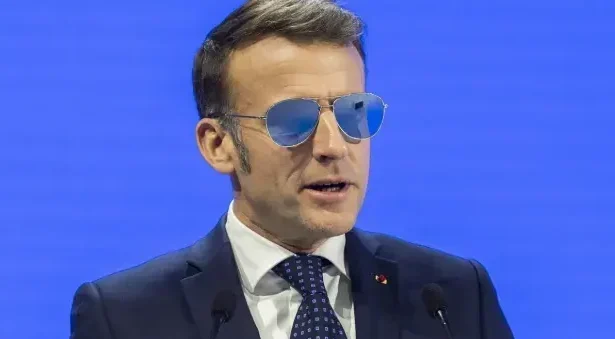 macron en davos