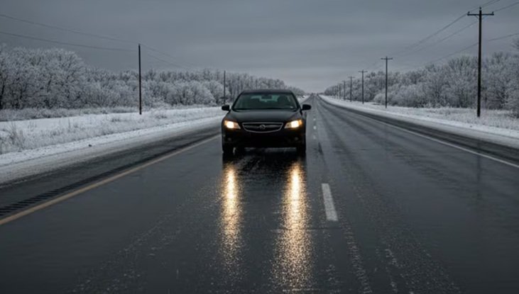 Serias advertencias en NY por presencia hielo negro