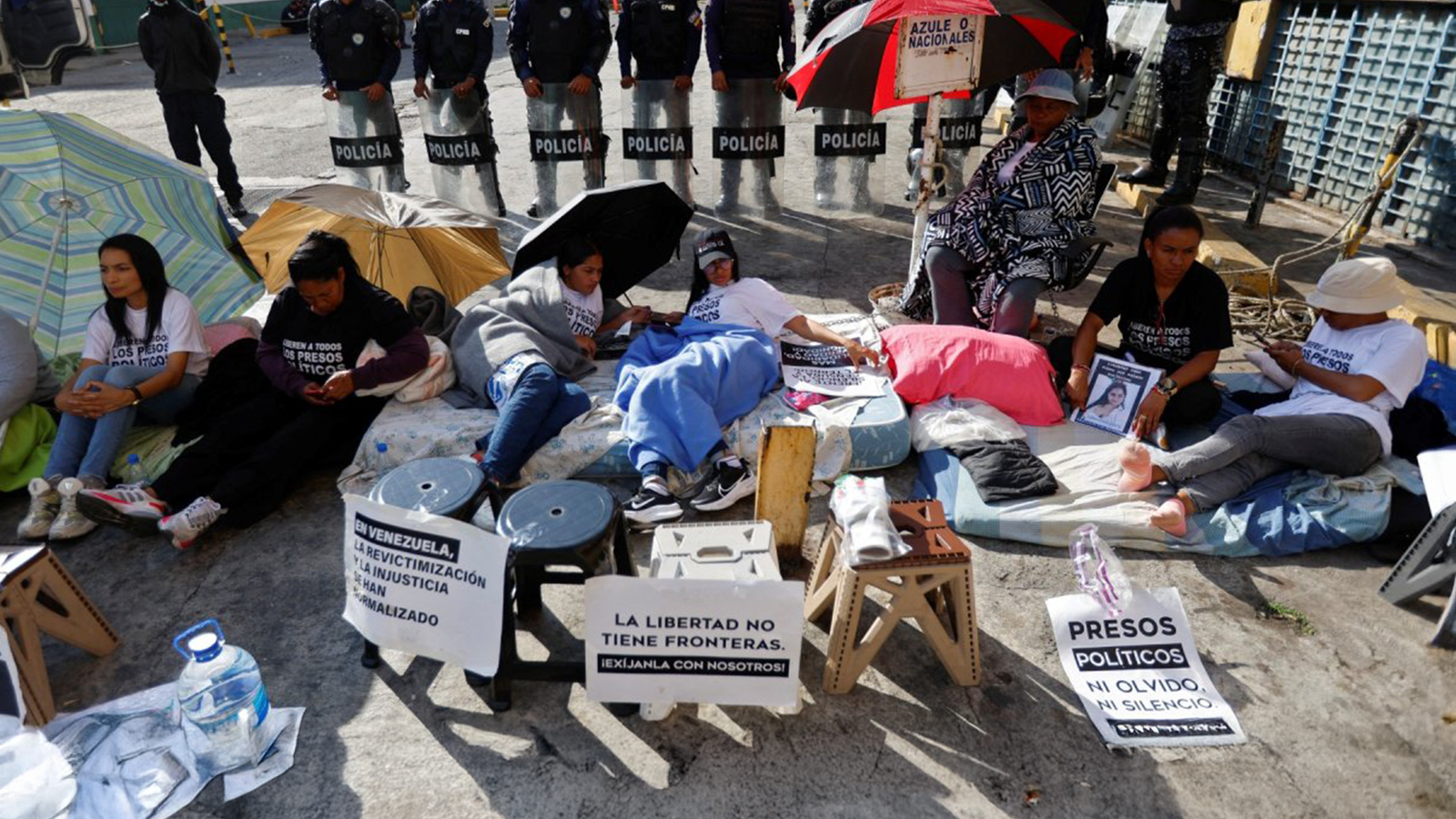 huelga de hambre caracas