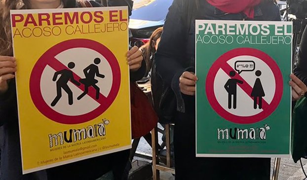 Campaña en NYC contra acoso callejero en el metro y espacios públicos