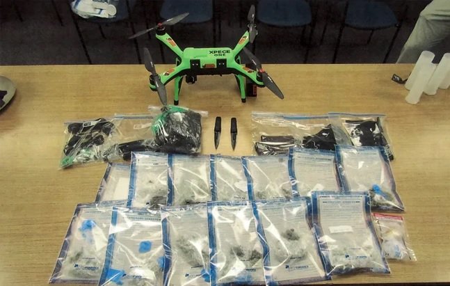 DOCCS incauta dron contenía contrabando y sobrevolaba cárcel en NY; dominicanos guardan prisión allí