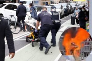 Delincuente con 88 arrestos prende fuego a hombre sin hogar en concurrida Penn Station, Manhattan; miles de dominicanos la usan