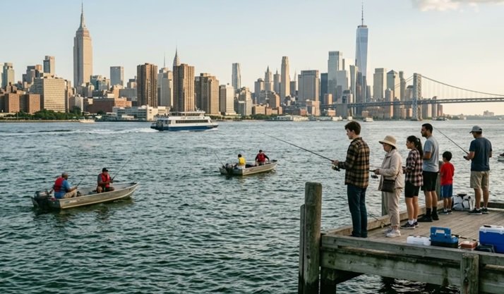 NYSOH autoriza consumo pescado del Rio Hudson tras 50 años de prohibición