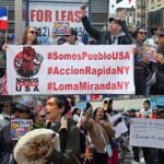 Protestan en el Alto Manhattan contra la minería en la RD