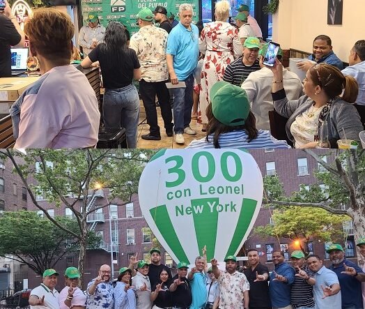 Proyecto 300 con Leonel realiza una masiva actividad en El Bronx