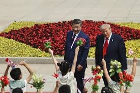 trump en china