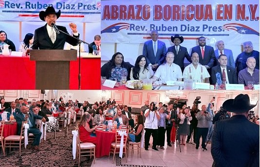 Reverendo Díaz celebra tradicional “Abrazo Boricua en NY”; asistió cónsul dominicano
