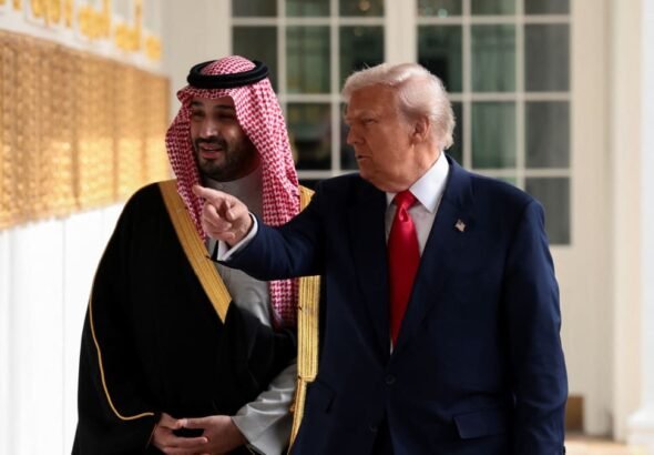 Trump y jeque Arabia