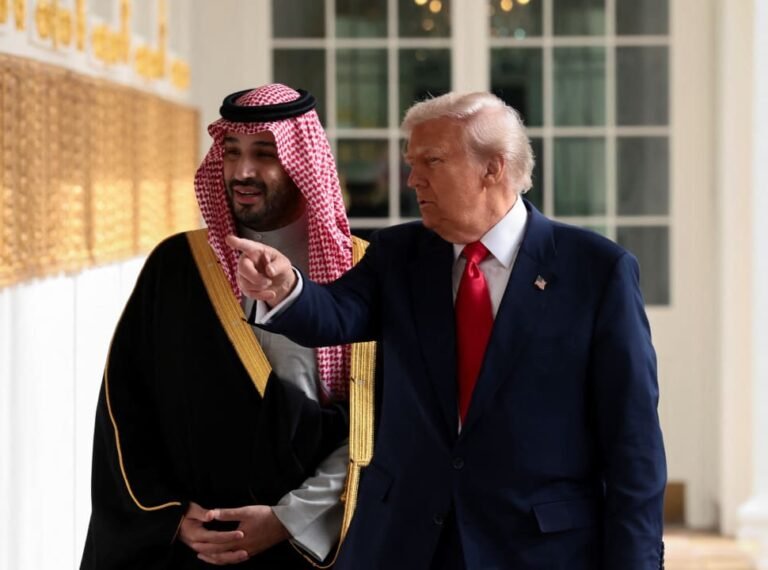 Trump y jeque Arabia