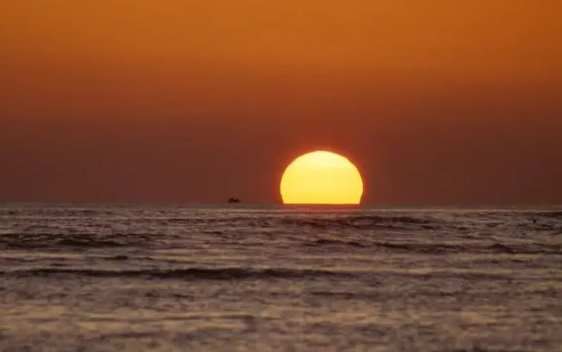 atardecer adelantado