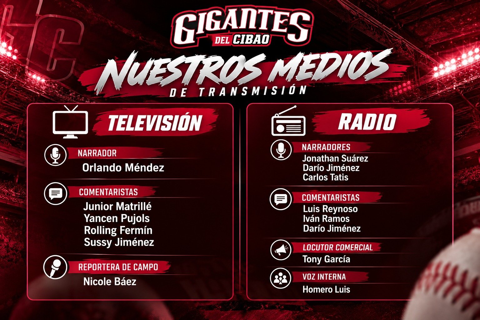 gigantes anuncian